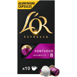 L'Or Espresso Sontuoso N°8 Caps x 10 